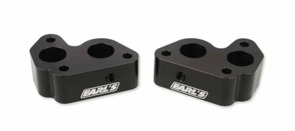 Earls Remote Mount Electric Water Pump Block Adapters - LS0022ERL